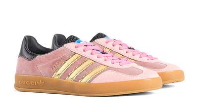 pink gucci adidas shoes|gucci adidas hard sided.